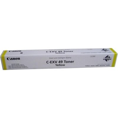 Canon toner C-EXV49Y (Yellow), original, (85257B002)